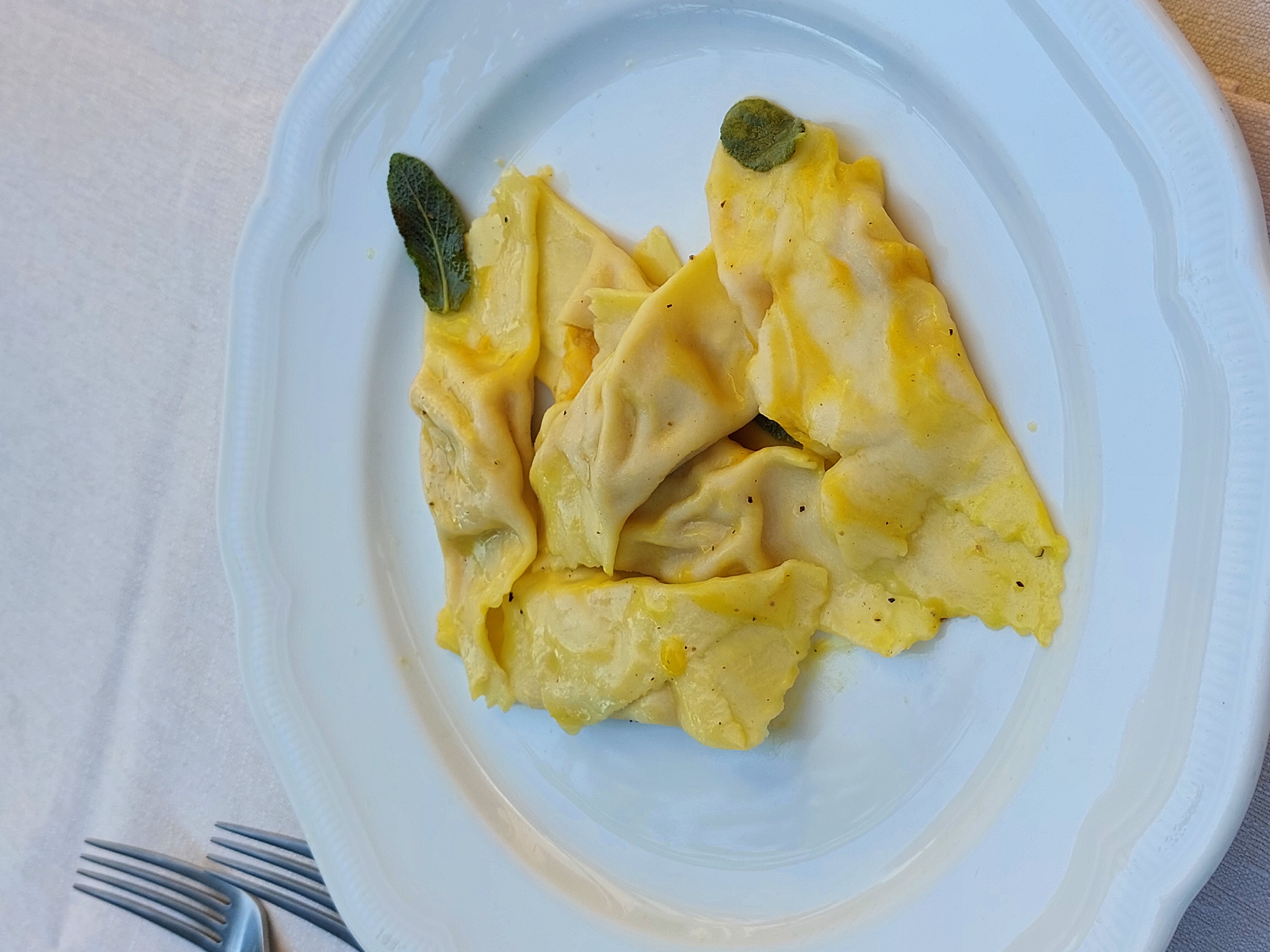 Tortelli di zucca fatti in casa